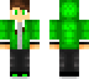 cool green hoodie (chin derp)