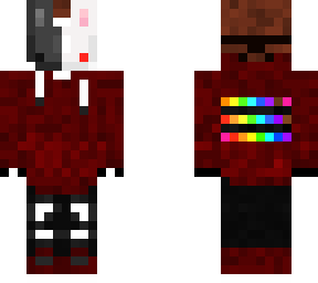 ghost bunny masked boy