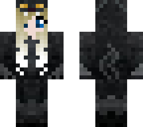 girl with wolf onesie