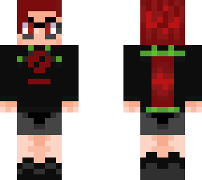 my oc inkling (red)