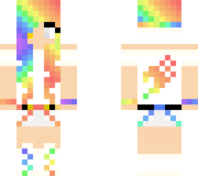 rainbow fairytale (white clothing) (fixed)