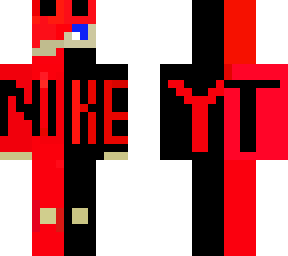 red and black
