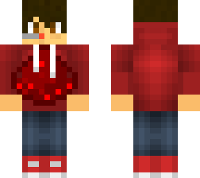 red stone guy with mic