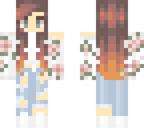 the new me in minecraft pc! a.k.a rainii_