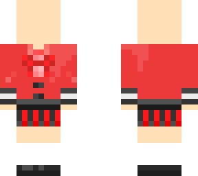 were wolf highschool uniform black and red