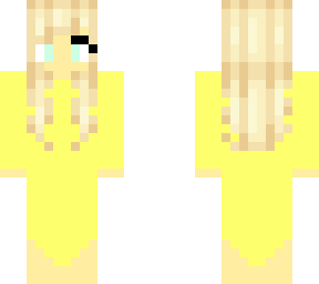 yellow dress