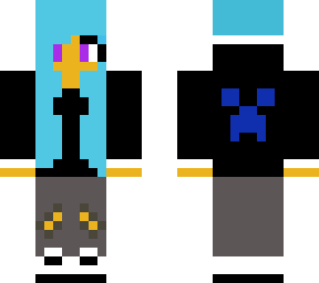 (classic version) girl with hoodie and headphone