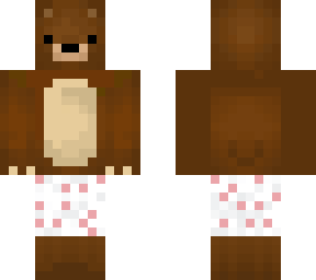bear wearing boxers bruv