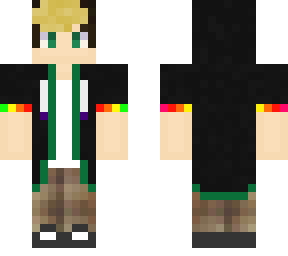 blonde cardigan boy