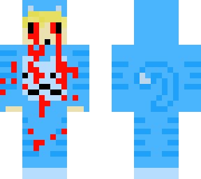 bloody blue cat skin (thx to who made this model)