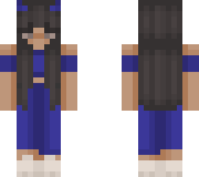 blue joggers + top edit