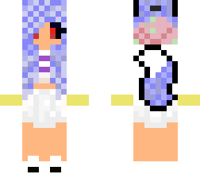 blues hair tale ghoula