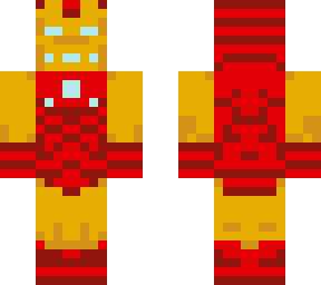 comic style iron man