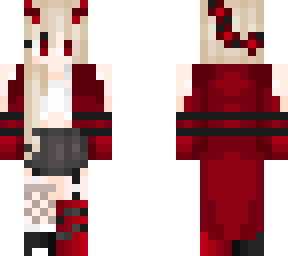 cute red horns
