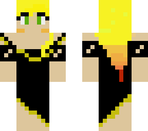 girl in black