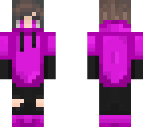 purple hoodie