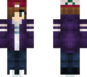 purple jacket