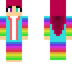rainbow girl
