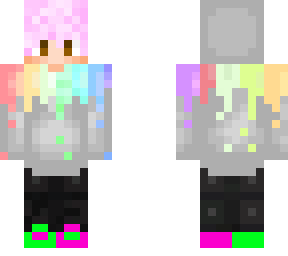 rainbow hoodie boy