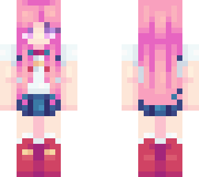 rosy pink