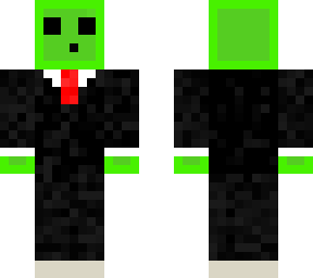 slime in a suit costume