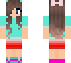 the girl with the red skirt better version that makes more sense