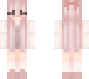 tranquil pink girl