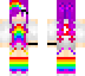 vhacker_girl rainbow theme