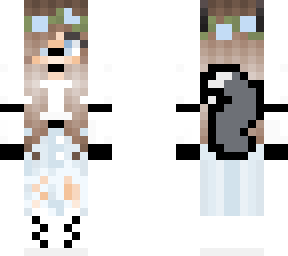 wolf flower girl
