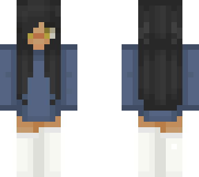 blue girl