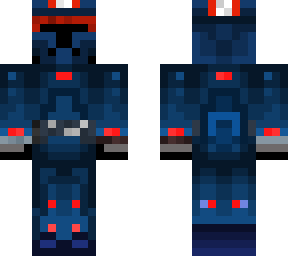 clone commander blue