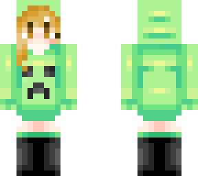 cute creeper girl