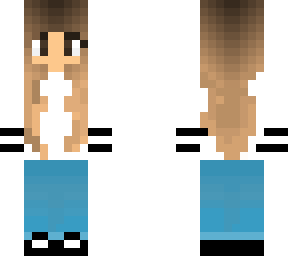 light brown haired white hoodie girl