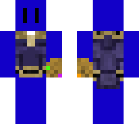 mr.blue becomes thanos