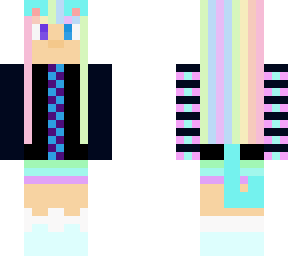 my ocs rainbow look