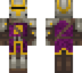 purple and gold lined knight fixed ( no green inline )