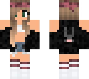 tomboy cute girl w/ bandanna
