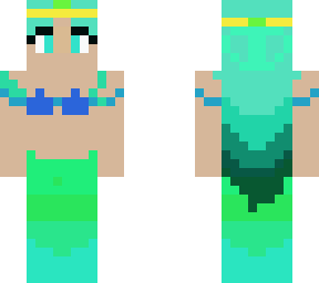 turquoise mermaid