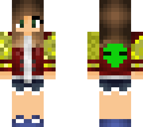 alien jacket girl