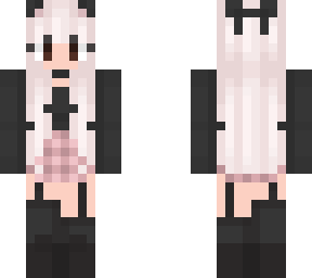 cat girl with pink hair