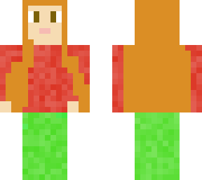 girl with long brown hair