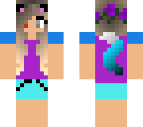 i didnt do the tail or hare or skin color i did the rest