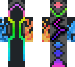 neon rainbow hacker gradient