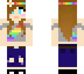 pride girl rainbow edit