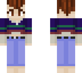 trendy girl skin with hair buns