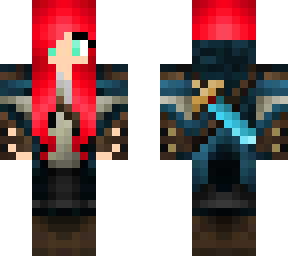 warrior red head