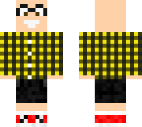 anthony fantano (yellow flannel)