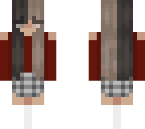 plaid skirt