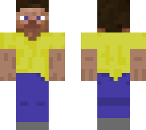 yellow shirt steve