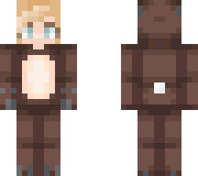 dark bear onesie
